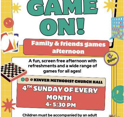 GAME ON! Monthly Family & Friends Games Afternoon