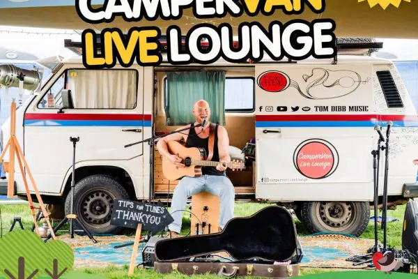 Campervan Live Lounge at Hideaway Edge
