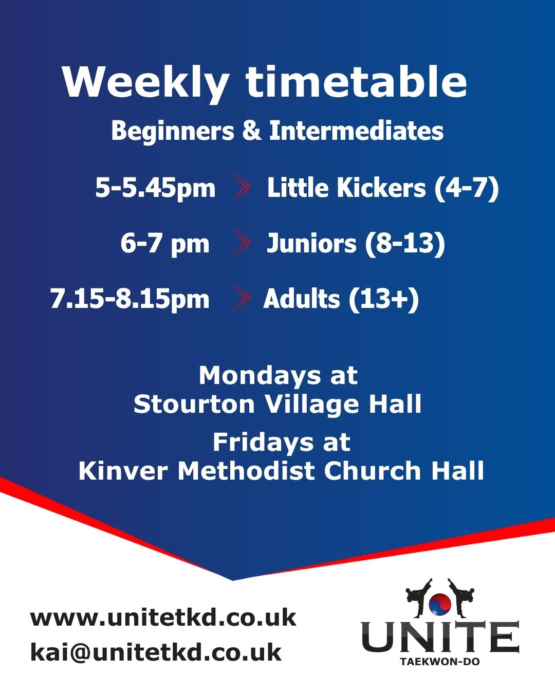 Unite Taekwon-Do Classes