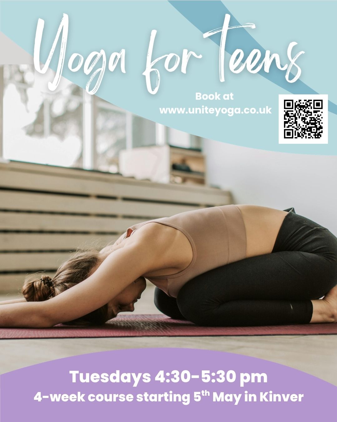 Yoga for Teens 4-week course