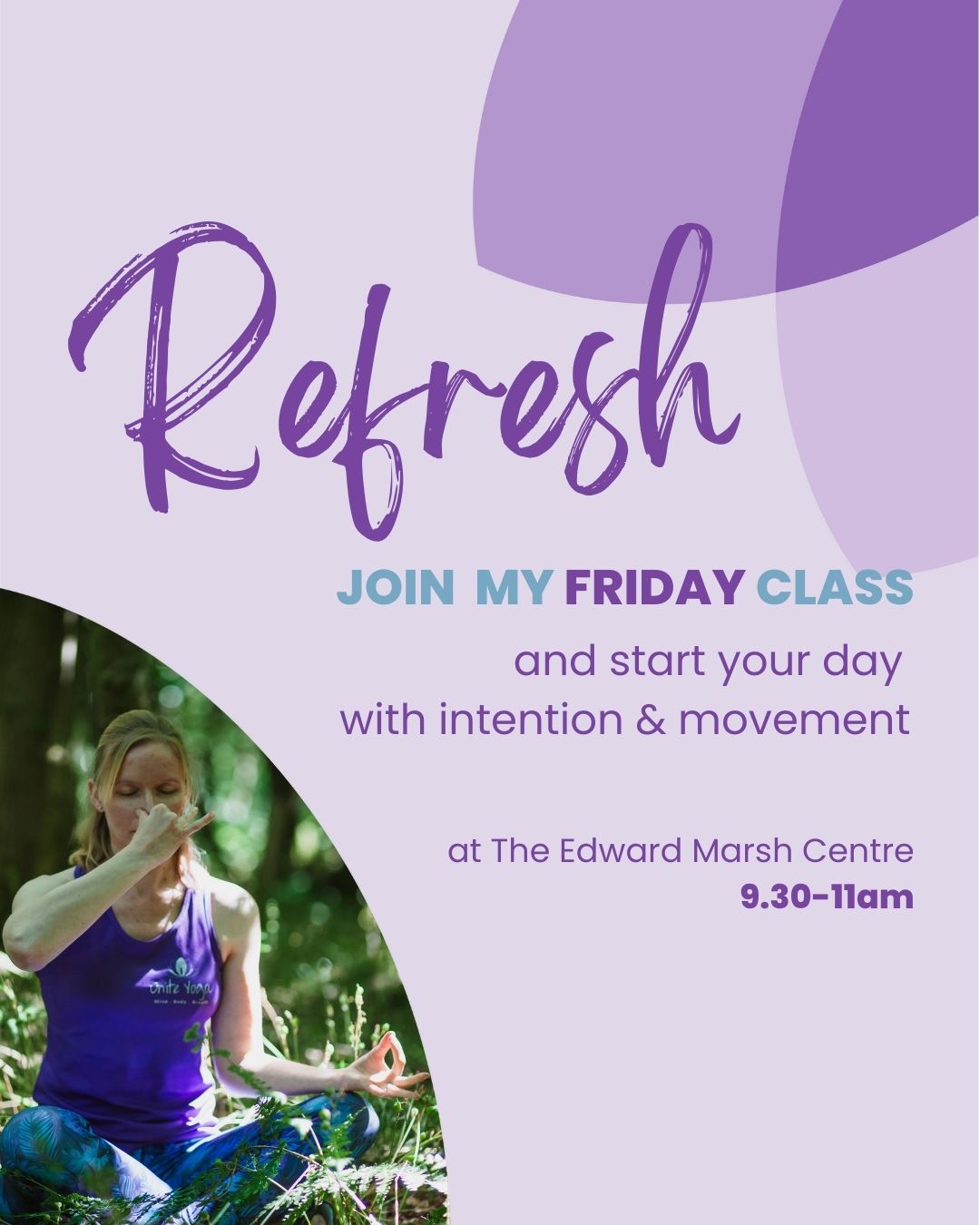 Refresh- Yoga Class with Sarah